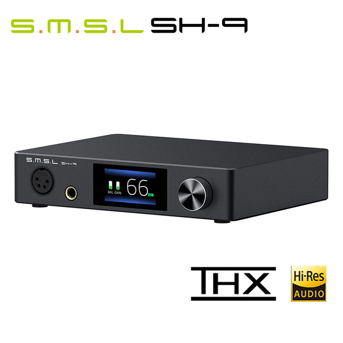 SMSL SH-9 Headphone Amplifier 6.35MM Balanced