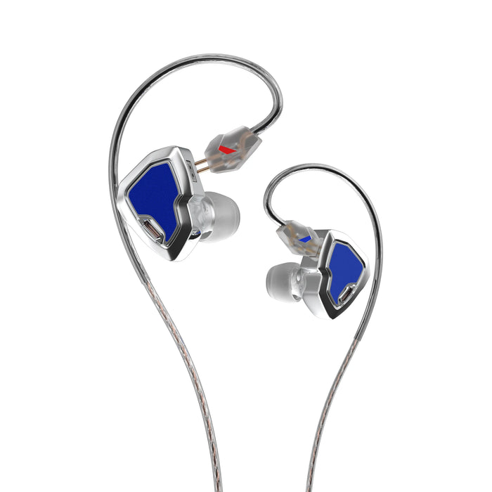 HIDIZS MS2 PRO 1BA + 1DD Hybrid HiFi In-ear Monitors Earphone Hi-Res Audio IEM 0.78mm Wired Music Earbuds