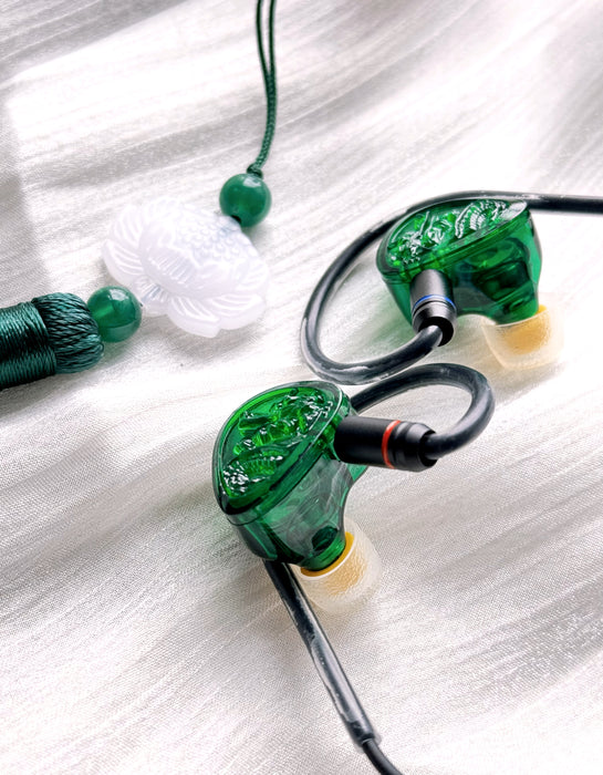 TANGZU WANER SG 2 Jade Dragon Edition 10mm PET Single Dynamic In-Ear Earphones