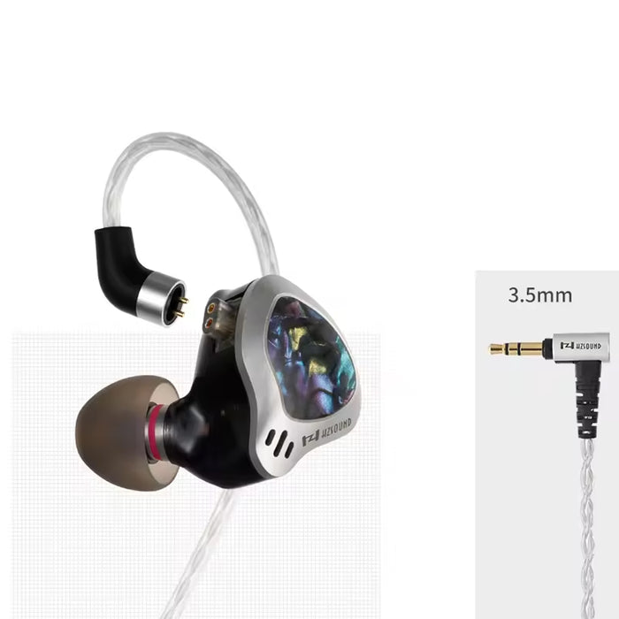 Hzsound Ginkgo 10mm 1DD+1PZT Hifi In-Ear Earphones IEM