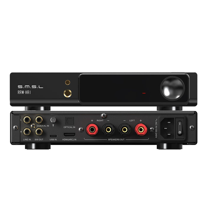 SMSL RAW-HAI CS43131 Bluetooth 5.1 Desktop DAC & Power Amplifier