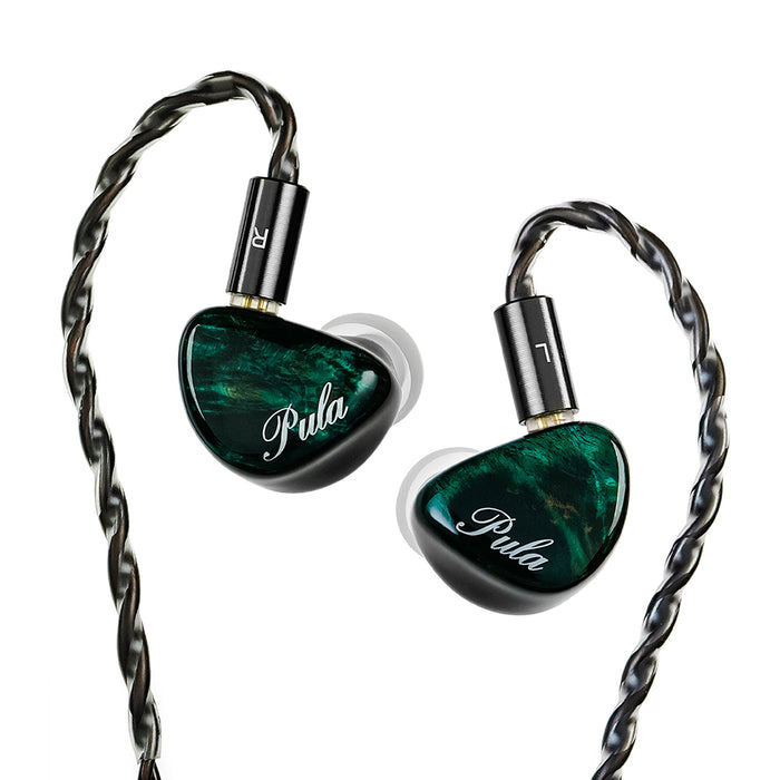 PULA Unicrom Beryllium-Plated Dynamic Driver In-ear HiFi Earphones with 3.5mm+4.4mm Interchangeable plugs
