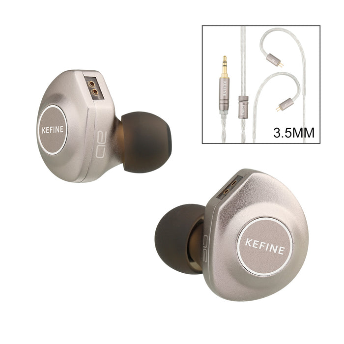 Kefine X ANGELEARS Delci AE 10mm DLC+PU Diaphragm Dynamic Driver IEMs