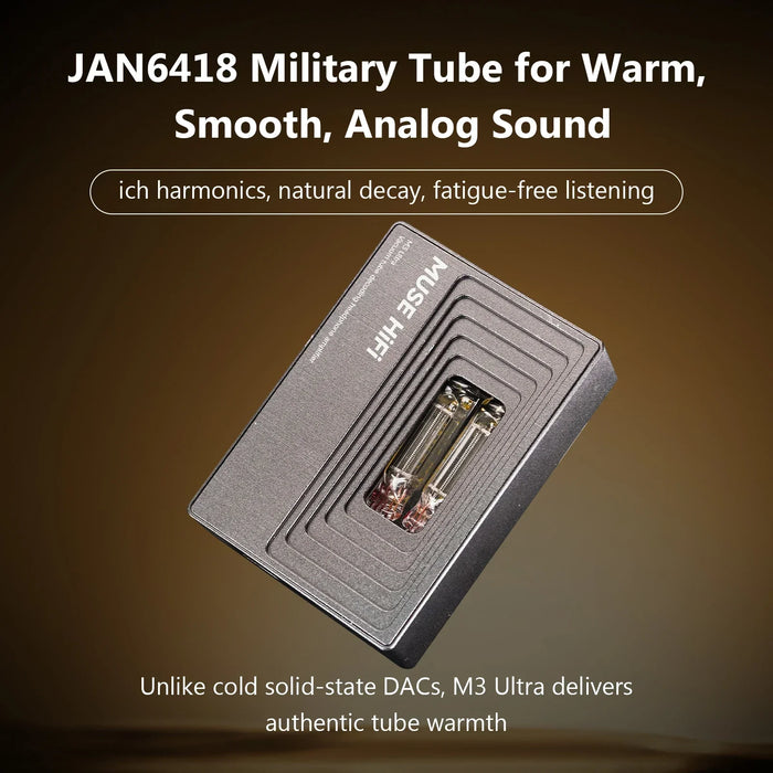 MUSEHiFi M3 Ultra - Tube Timbre dongle on the go! Staff reviewed and synergy guide