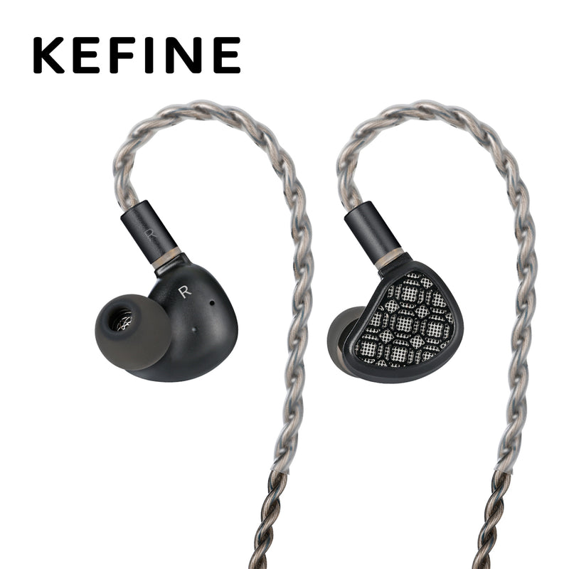 Kefine Arnar 14.5mm Planar Driver+1 BA (Knowles) Hybrid In-Ear Monitor Earphones