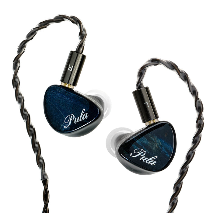 PULA Unicrom Beryllium-Plated Dynamic Driver In-ear HiFi Earphones with 3.5mm+4.4mm Interchangeable plugs