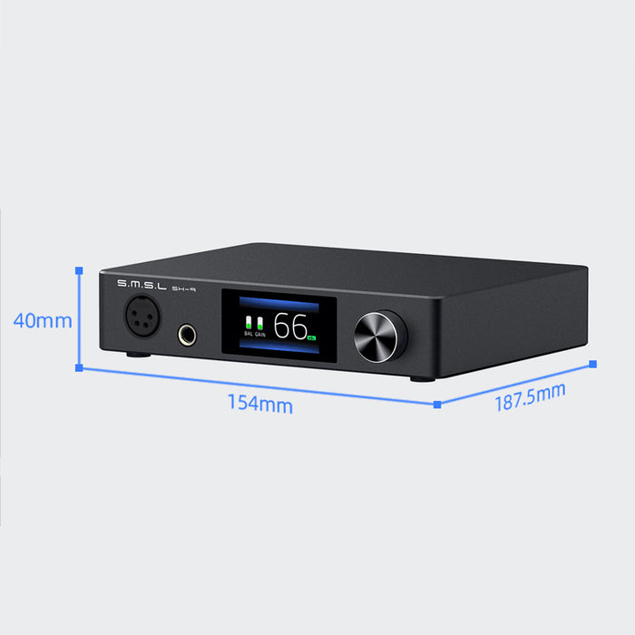 SMSL SH-9 Headphone Amplifier 6.35MM Balanced