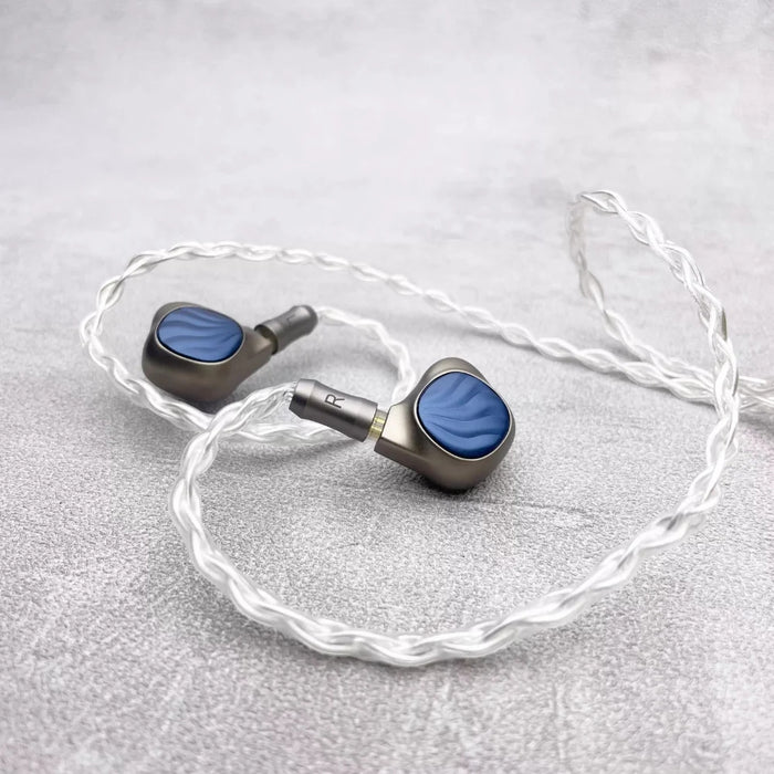 Sound Rhyme SP01 10mm Dual Magnetic Dynamic Driver Iem Carbon Nanotube + Dlc Composite 2Pin 0.78mm Hifi In-Ear Earphones