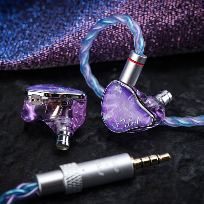 Kinera Celest x CVJ IRIS 10mm LCP Diaphragm Dynamic Driver Hifi In-Ear Earphones IEMs
