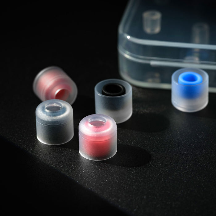 Kinera Oracle Dual-Step Balanced Silicone Eartips | Zero-Pressure Fit & Dual-Ring Seal for IEMs