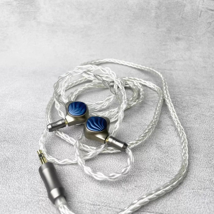 Sound Rhyme SP01 10mm Dual Magnetic Dynamic Driver Iem Carbon Nanotube + Dlc Composite 2Pin 0.78mm Hifi In-Ear Earphones