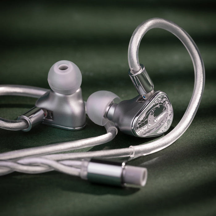 TANCHJIM Origin Lost Manor Limited Edition DMT 5 Ultra Dynamic Driver In-ear Monitor Earphones with 3-in-1 Interchange Cable