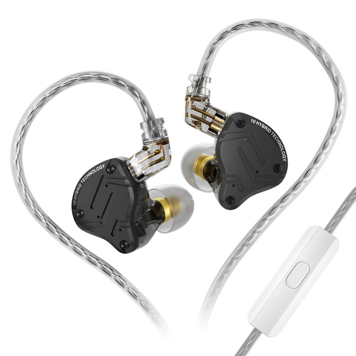 KZ ZS10 Pro X In Ear Wired Earphones HIFI Bass Earbuds Monitor Headphones Sport Noise Cancelling Music Game Headset