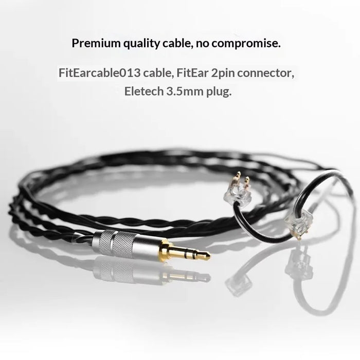 DUNU x FitEar Co-Branded Headphones - Kaoru In-Ear Wired Headphones, Hi-Fi High Sound Quality