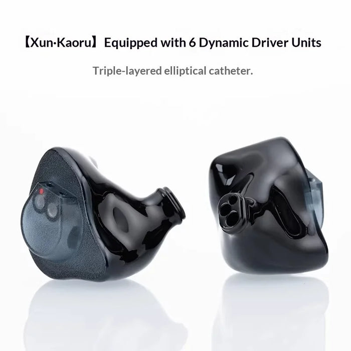 DUNU x FitEar Co-Branded Headphones - Kaoru In-Ear Wired Headphones, Hi-Fi High Sound Quality