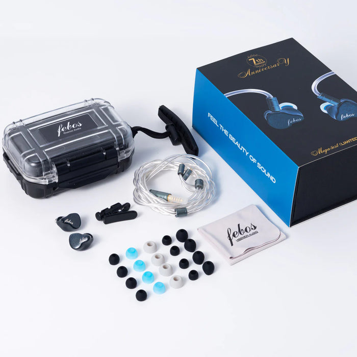 Hisenior Mega5Est 7th Anniversary Edition 1DD+2BA+2EST Professional In-ear Monitors
