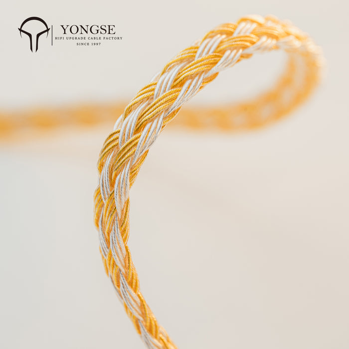 YONGSE Calendula-S 24-core Silver-plated Monocrystalline Copper Earphone Upgrade Cable
