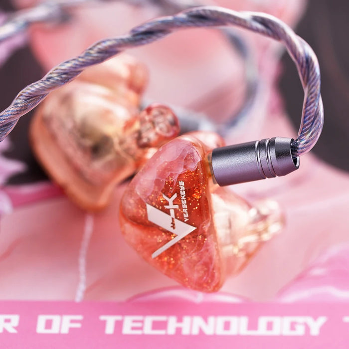 Kinera Everlasting Bloom Versekeys In Ear Earphone 1DD+3BA IEMs