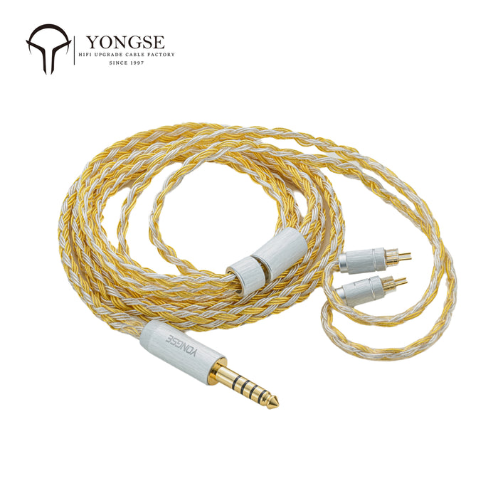 YONGSE Calendula-S 24-core Silver-plated Monocrystalline Copper Earphone Upgrade Cable