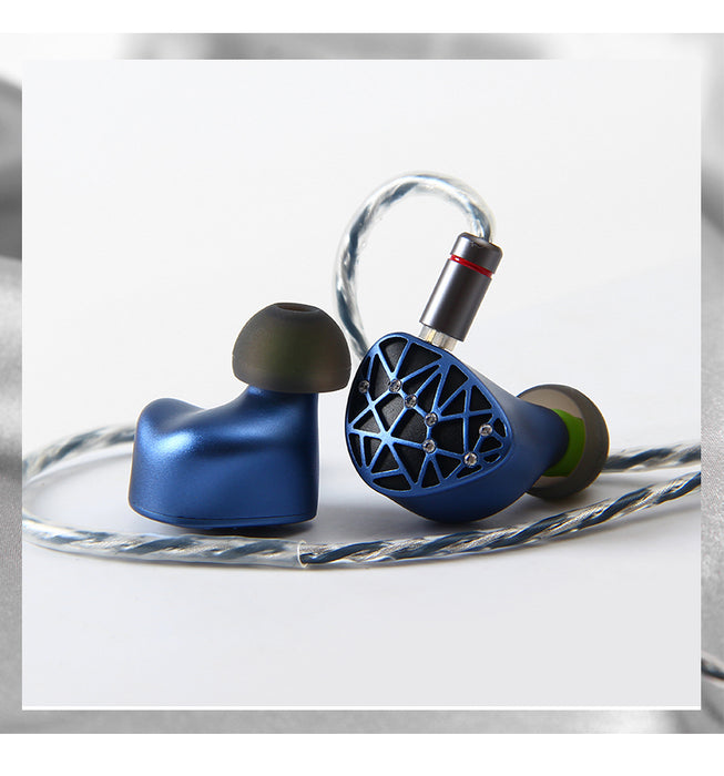 Sound Rhyme SR10 In-ear Earphones 2DD+4BA+4PB Dynamic Driver Planar Magnetic Hybrid HiFi Earphones IEMs Wired Headset Earbuds