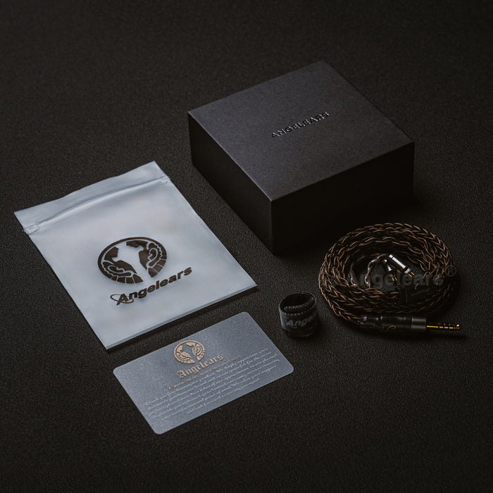 Angelears Phoenix Mini Type 4S Litz 6N Mono-Crystalline Cu + SPC Upgraded Earphone Cable