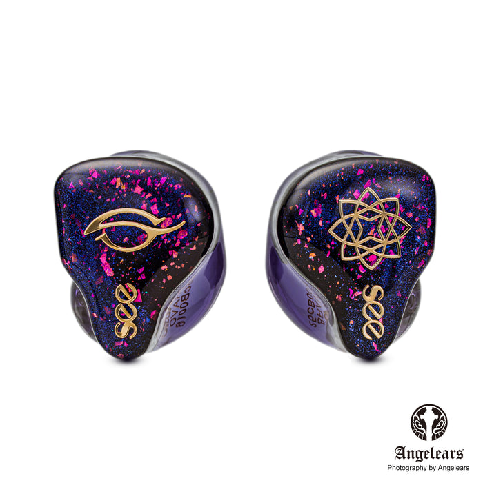 SeeAudio Bravo 3BA+1DD HiFi In Ear Monitor Earphone IEM with Detachable OCC 4.4mm 0.78mm 2Pin Cable