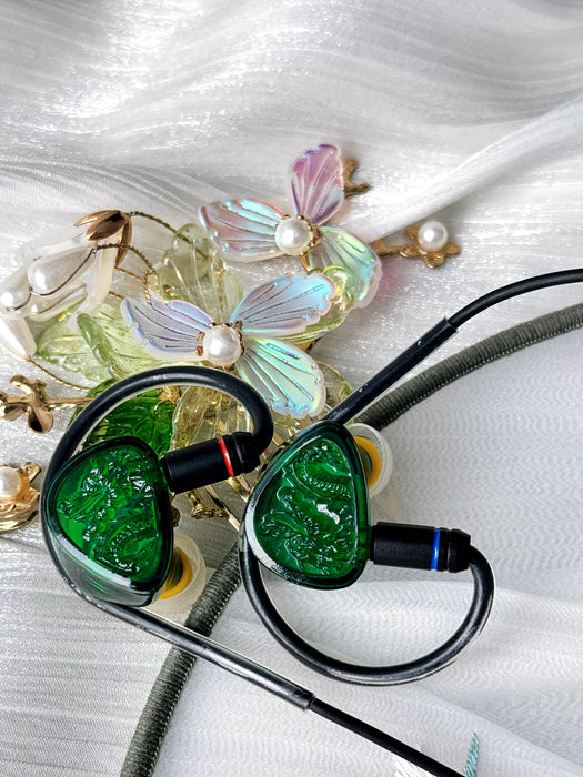 TANGZU WANER SG 2 Jade Dragon Edition 10mm PET Single Dynamic In-Ear Earphones