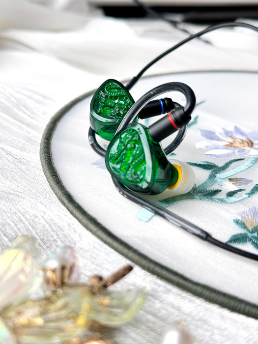 TANGZU WANER SG 2 Jade Dragon Edition 10mm PET Single Dynamic In-Ear Earphones