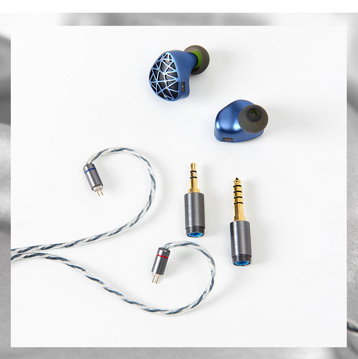 Sound Rhyme SR10 In-ear Earphones 2DD+4BA+4PB Dynamic Driver Planar Magnetic Hybrid HiFi Earphones IEMs Wired Headset Earbuds