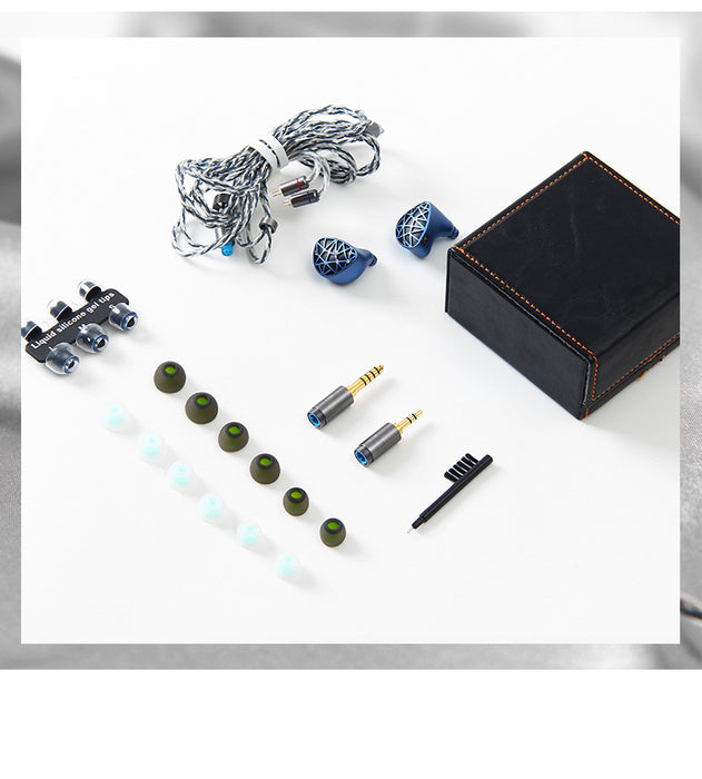 Sound Rhyme SR10 In-ear Earphones 2DD+4BA+4PB Dynamic Driver Planar Magnetic Hybrid HiFi Earphones IEMs Wired Headset Earbuds