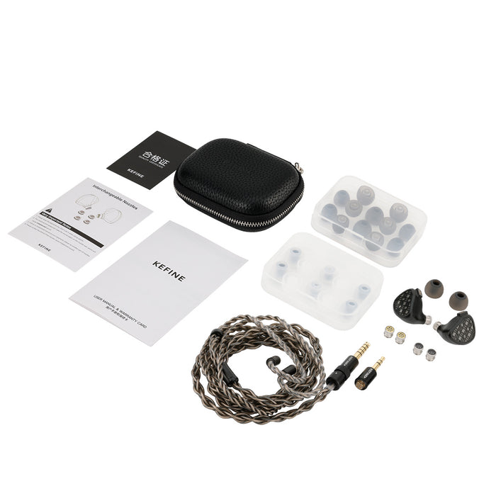 Kefine Arnar 14.5mm Planar Driver+1 BA (Knowles) Hybrid In-Ear Monitor Earphones