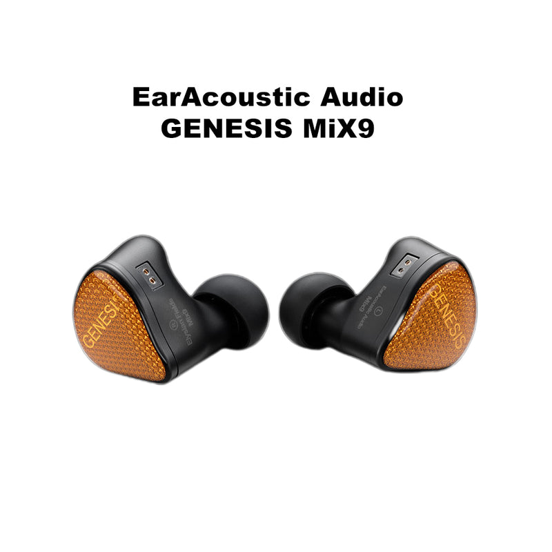EarAcoustic Audio GENESIS-MiX9 In-ear 9-driver Planar DD BA Earphones