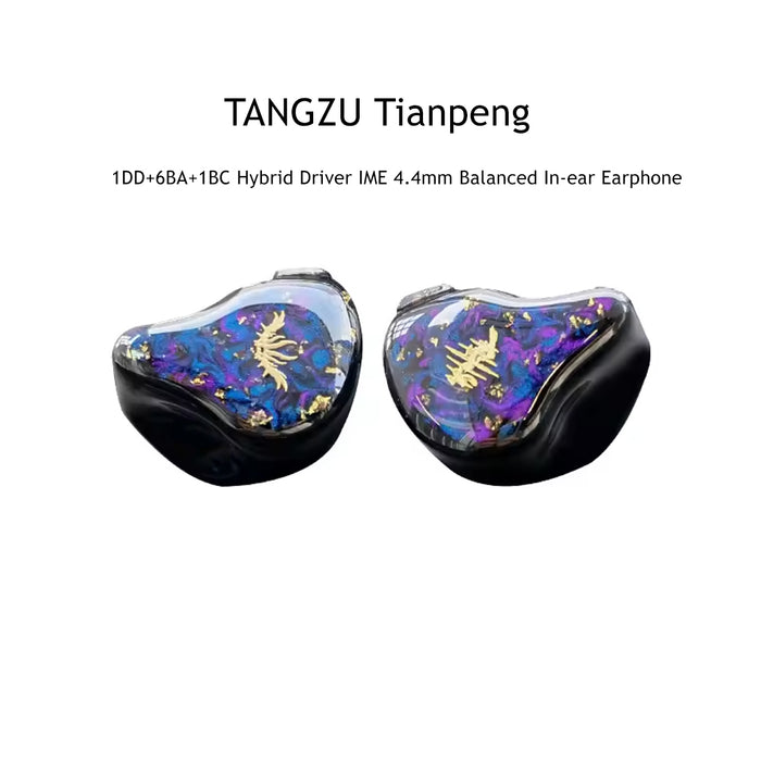 TANGZU Tianpeng 1DD+6BA+1BC Drivers IEMs