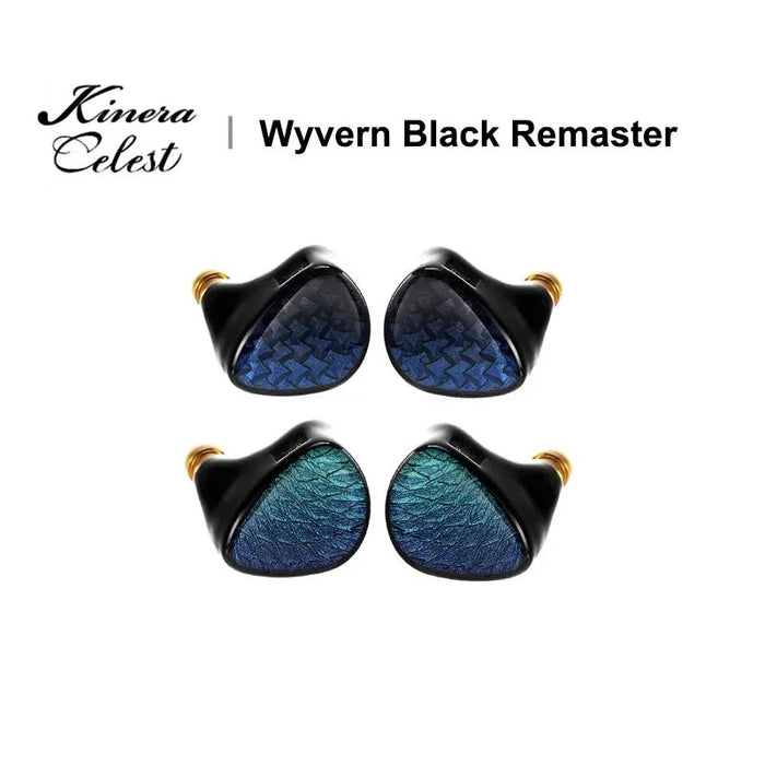 Celest Wyvern-Black Remaster 1DD In-ear Earphone with 10mm LCP 2.0 Dynamic Driver HiFi Music Earbuds 0.78mm Wired Cable