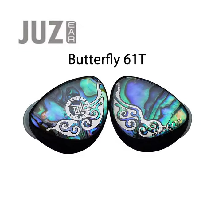 JUZEAR Butterfly 61T 6BA+1DD Hi-Fi In-Ear Monitors
