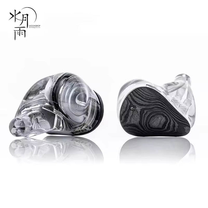 MOONDROP x Crinacle DUSK Flagship Tribrid In-Ear Monitor | 2DD + 2BA + 2Planar Drivers + DSP USB-C Cable