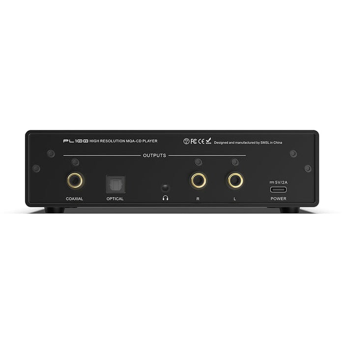 SMSL PL100 CS43131 MQA RCA Optical CD Player