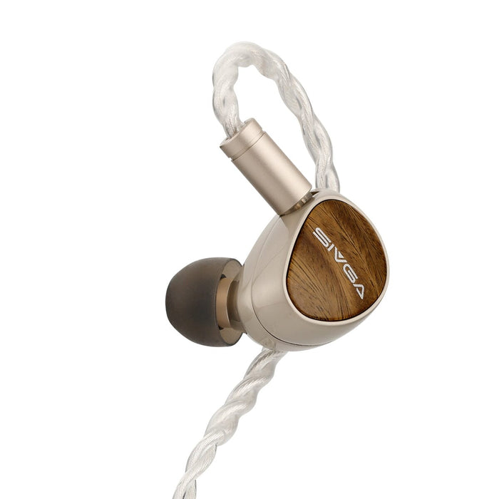 SIVGA Que UTG 10mm Flat Glass Diaphragm Earphone In-ear Wired  Earphones