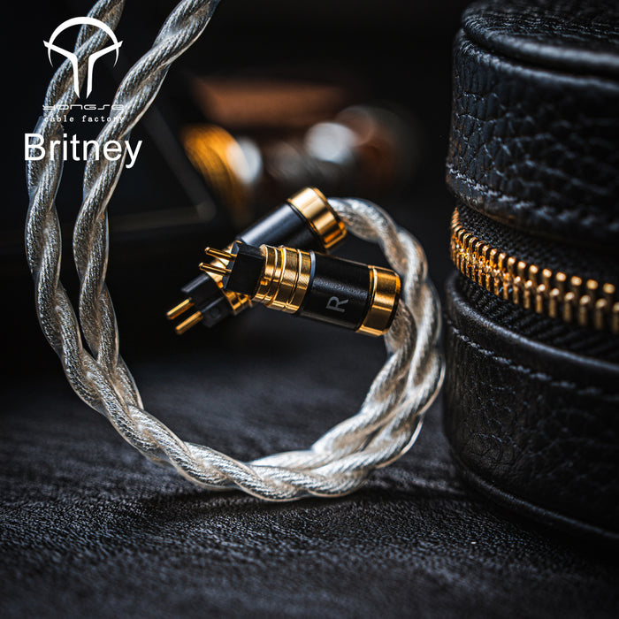Yongse Britney 20Awg Sterling Silver Upgrade Earphone Cable
