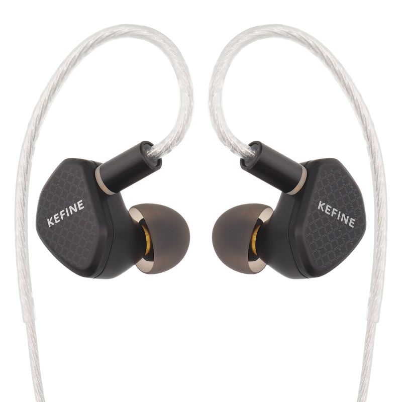 Kefine Klean 10mm DLC Diaphragm Dynamic Driver Hi-Fi In-ear Earphones