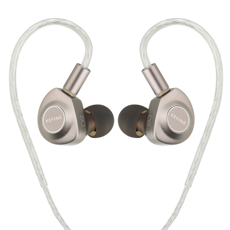 Kefine x Angelears Delci AE 10mm DLC+PU Dynamic Drivers Earphones