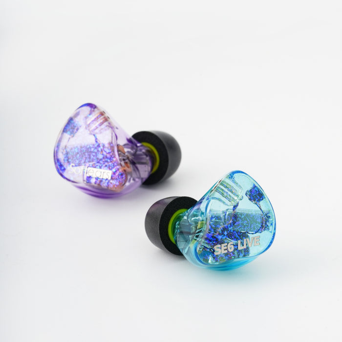 Softears SE6 LIVE 6BA In-Ear Monitors | Premium Hybrid Driver Wired Earphones with Switchable 3.5mm/4.4mm Cable