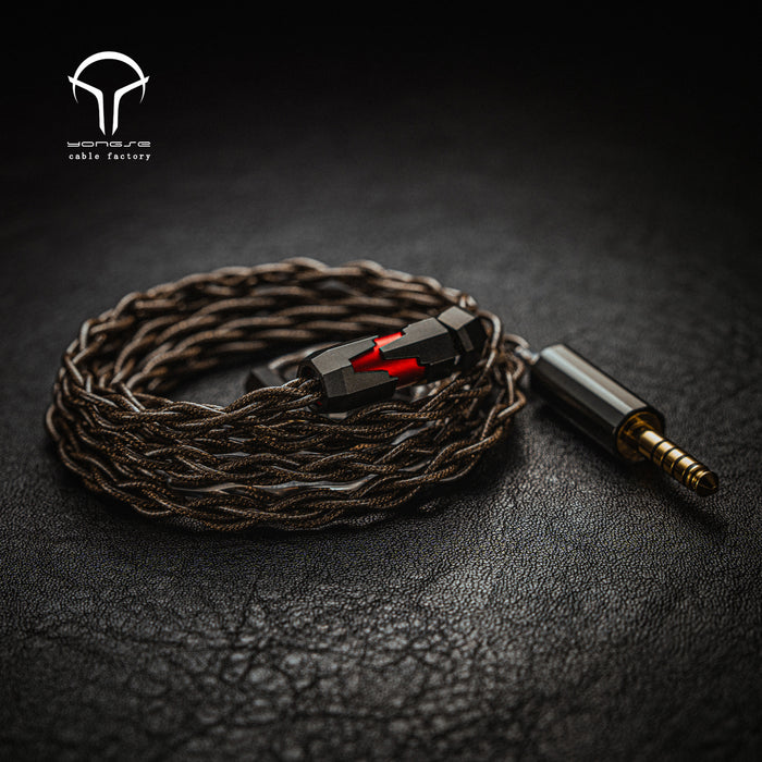 Angelears x Yongse Mars-X Furukawa Copper-Silver Mixed Earphones Upgrade Cable