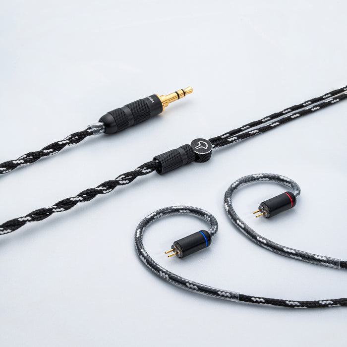 YONGSE Piano Mono-crystal Copper Earphones Upgrade Cable