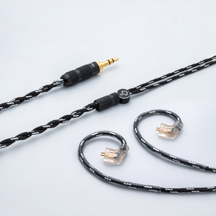 YONGSE Piano Mono-crystal Copper Earphones Upgrade Cable