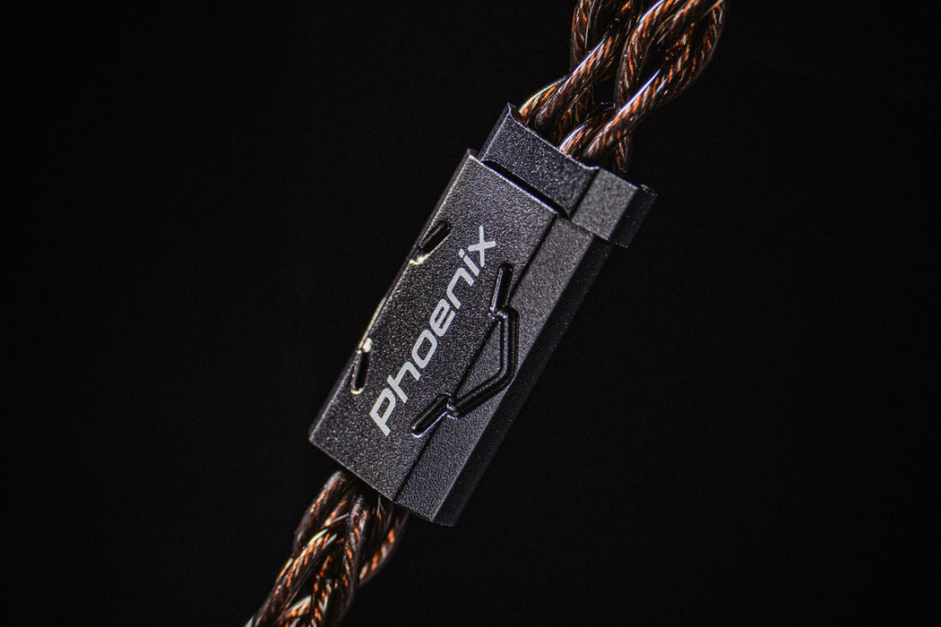 Angelears Phoenix Mini Type 4S Litz 6N Mono-Crystalline Cu + SPC Upgraded Earphone Cable