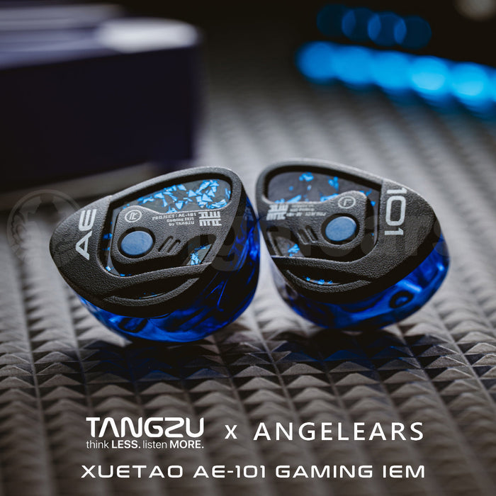 TANGZU x Angelears XueTao AE-101 Gaming 10mm Single Dynamic Driver Glass Diaphragm Unit In-Ear Monitor Headphones