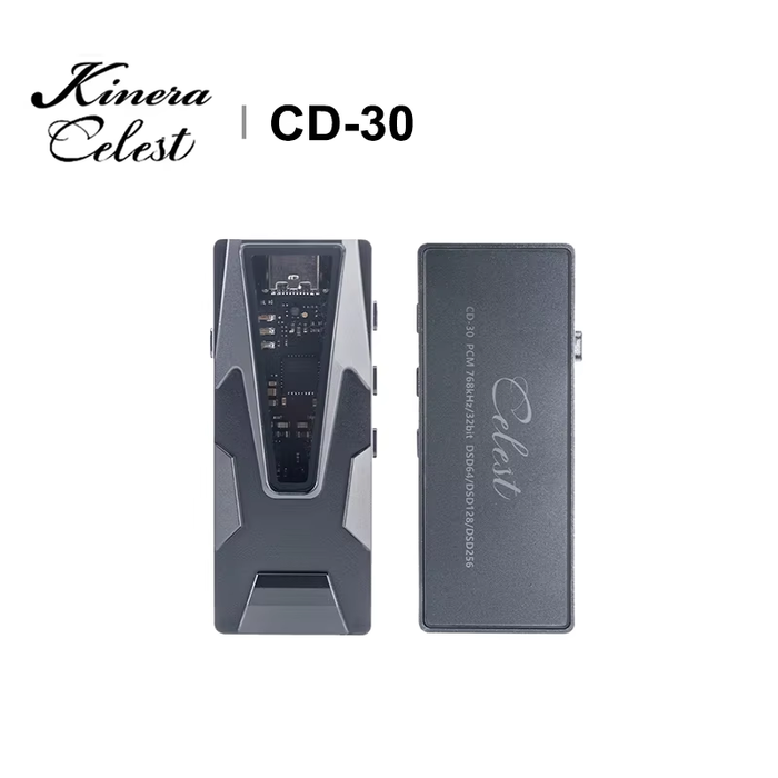 Kinera Celest CD30 Portable USB DAC HiFi Digital Audio Decoder ES9039Q2M Flagship DAC with 3.5mm + 4.4mm plug