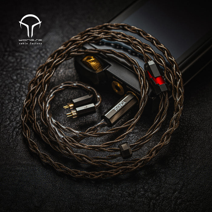 Angelears x Yongse Mars-X Furukawa Copper-Silver Mixed Earphones Upgrade Cable