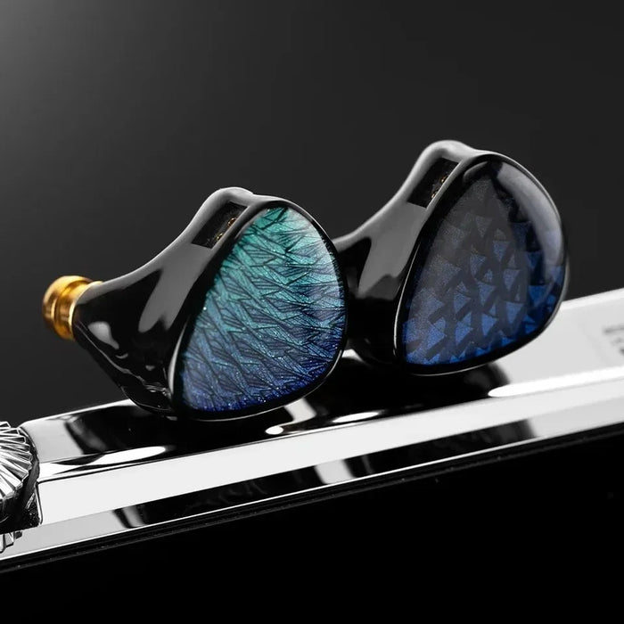 Celest Wyvern-Black Remaster 1DD In-ear Earphone with 10mm LCP 2.0 Dynamic Driver HiFi Music Earbuds 0.78mm Wired Cable